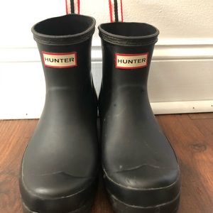 Short Hunter rain boots